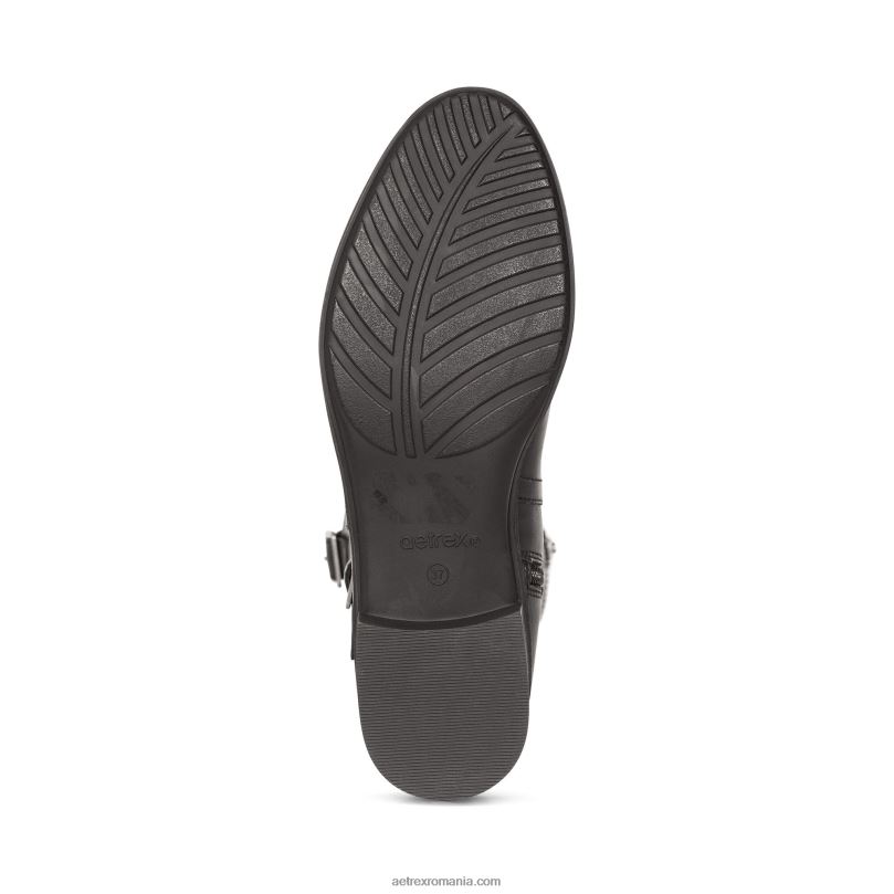 Vera arch support cizme de călărie prietenoase cu vremea femei Aetrex negru 2BV6V178