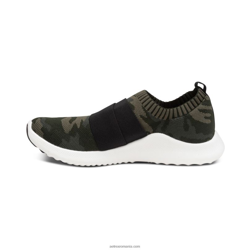 adidasi allie cu suport pentru arc femei Aetrex camuflaj 2BV6V204