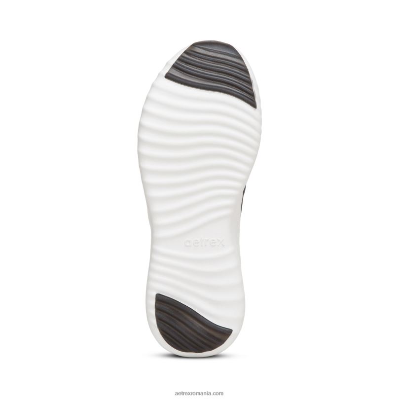 adidasi allie cu suport pentru arc femei Aetrex negru 2BV6V205