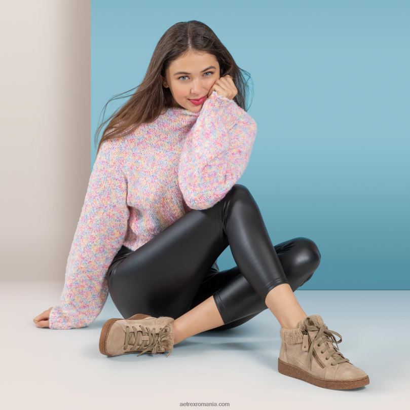 adidași Bonnie cu suport pentru arc femei Aetrex taupe 2BV6V62