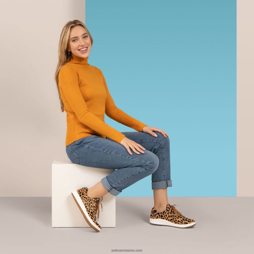 adidași blake confort femei Aetrex leopard 2BV6V154