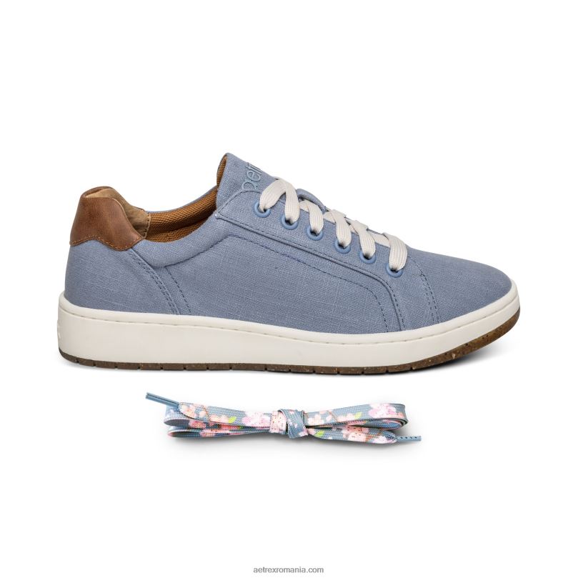 adidași renee cu susținere a arcului femei Aetrex albastru 2BV6V281