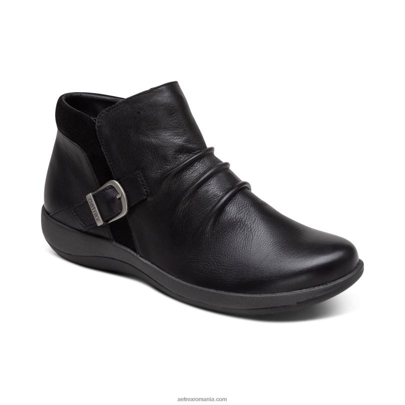 botine luna femei Aetrex negru 2BV6V91