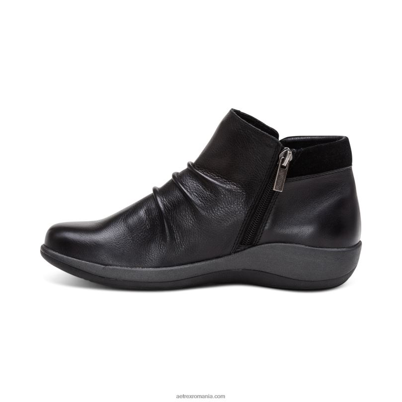 botine luna femei Aetrex negru 2BV6V91