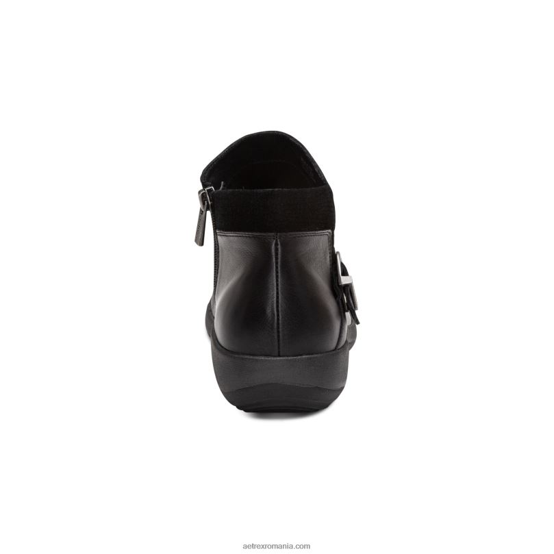 botine luna femei Aetrex negru 2BV6V91