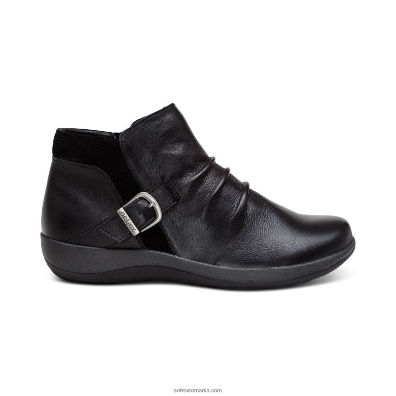 botine luna femei Aetrex negru 2BV6V91
