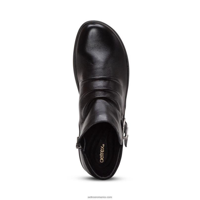 botine luna femei Aetrex negru 2BV6V91