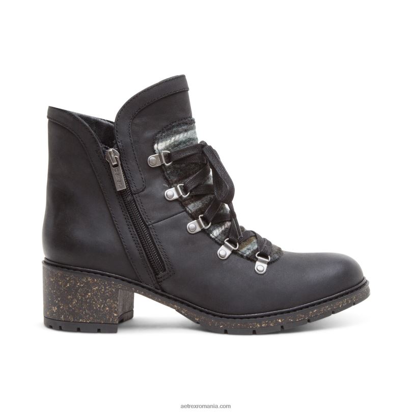 cizma Joleen pentru suportul arcului femei Aetrex negru 2BV6V114