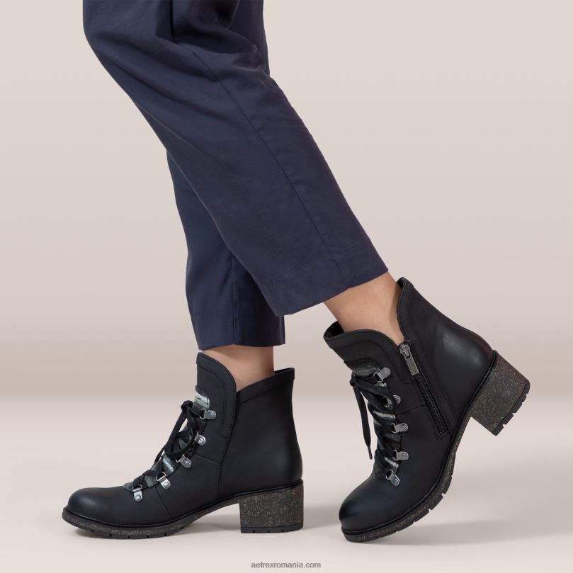 cizma Joleen pentru suportul arcului femei Aetrex negru 2BV6V114