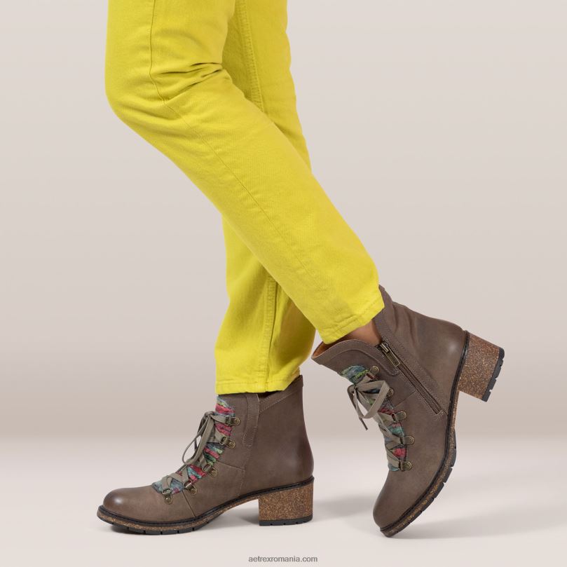 cizma Joleen pentru suportul arcului femei Aetrex taup închis 2BV6V151