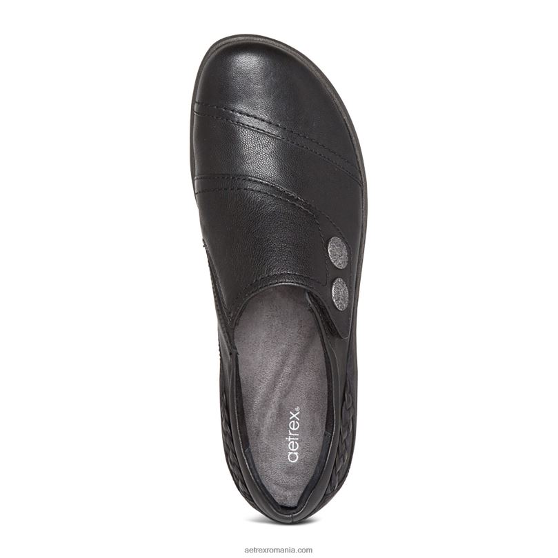 curea karina monk femei Aetrex negru 2BV6V6