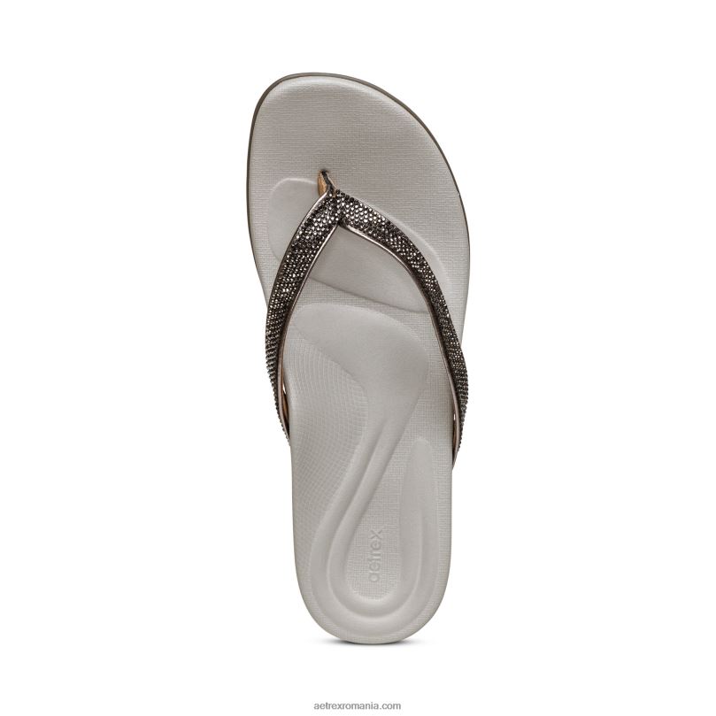 eve tanga strălucitoare femei Aetrex coton 2BV6V262