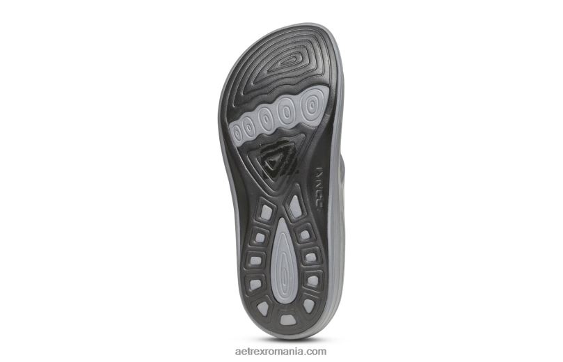 flipuri ortetice fiji femei Aetrex cărbune 2BV6V17