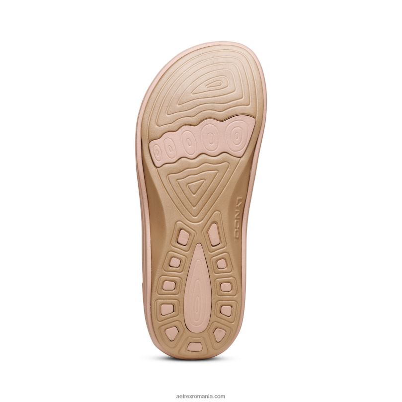 flipuri ortetice fiji femei Aetrex sclipire roz 2BV6V263