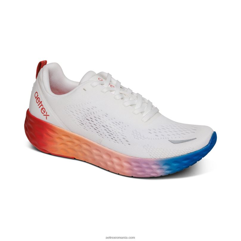 adidași de susținere a arcului danika femei Aetrex umbră albă 2BV6V287