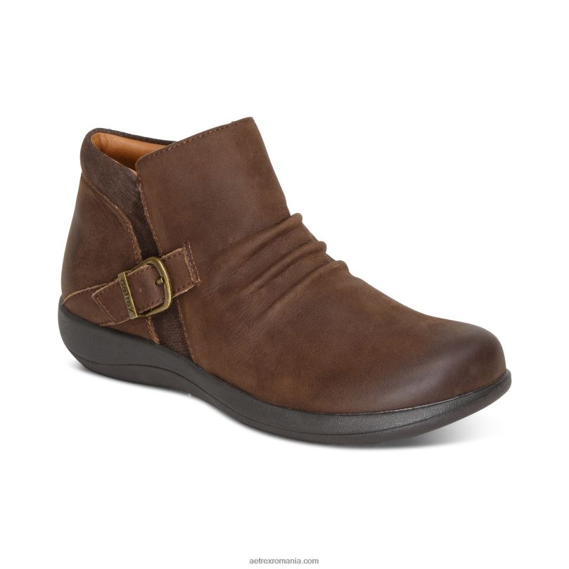 botine luna femei Aetrex pământ întunecat 2BV6V100