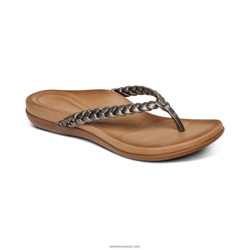 sandale tanga rachel femei Aetrex coton 2BV6V244