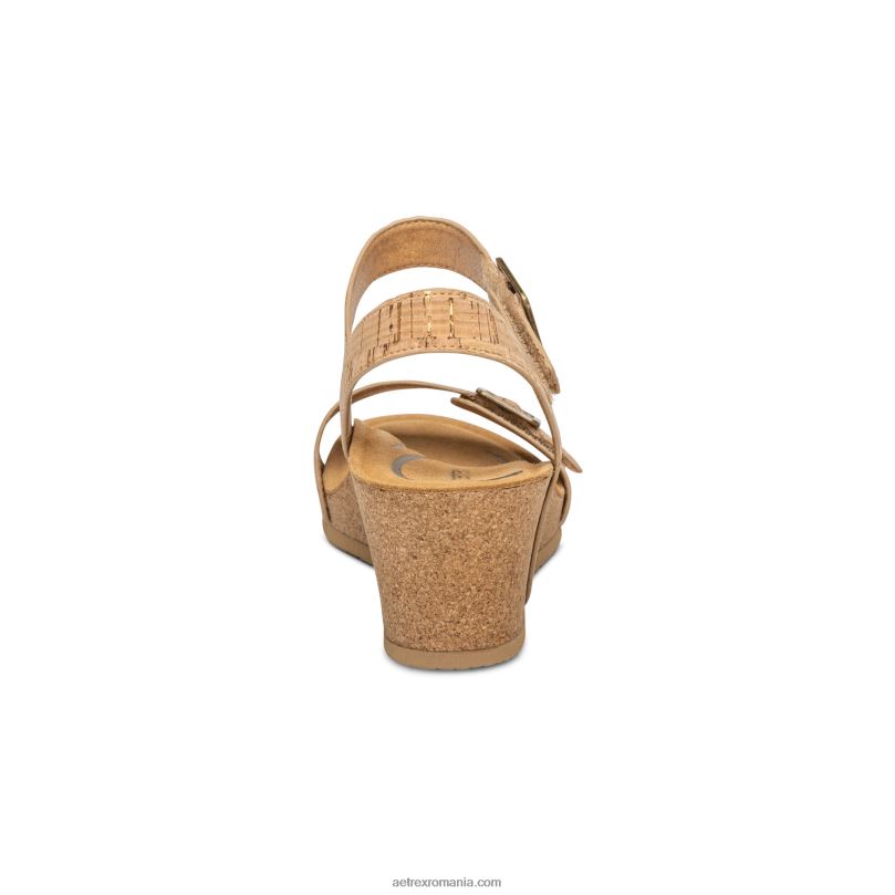 lexa quarter strap wedge femei Aetrex plută 2BV6V292