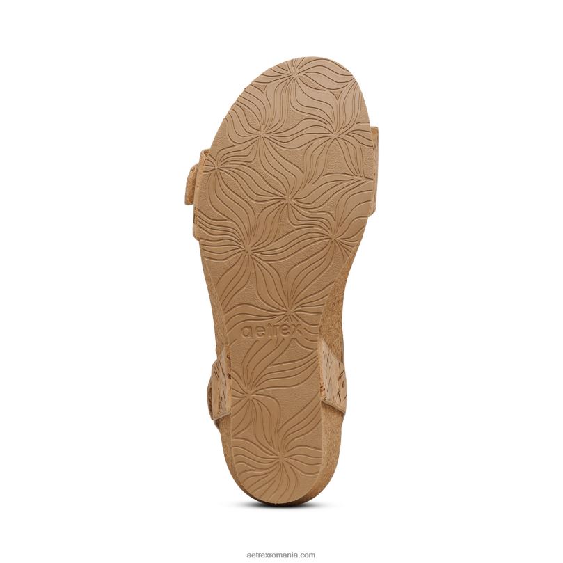 lexa quarter strap wedge femei Aetrex plută 2BV6V292