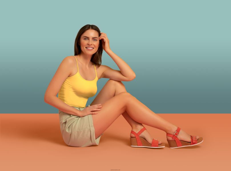 lexa quarter strap wedge femei Aetrex plută 2BV6V292