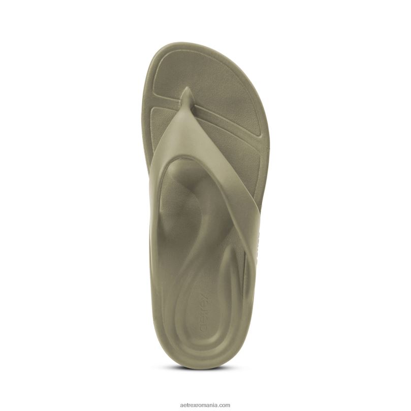 maui orthotic flips bărbați Aetrex armată 2BV6V328