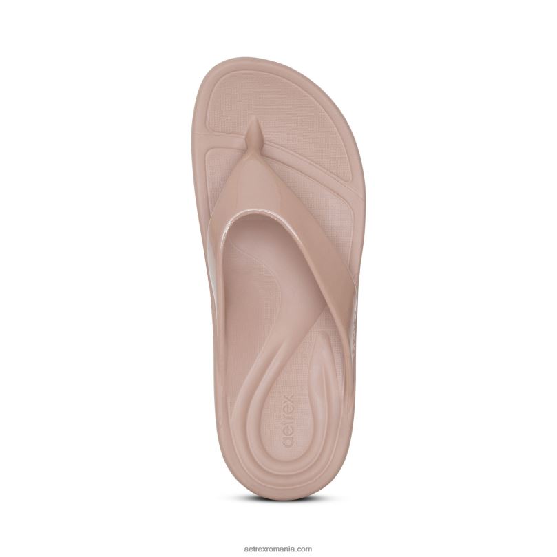 maui orthotic flips femei Aetrex moca 2BV6V55