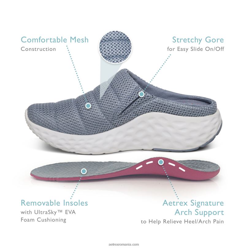 pantofi sport Harley femei Aetrex negru 2BV6V285