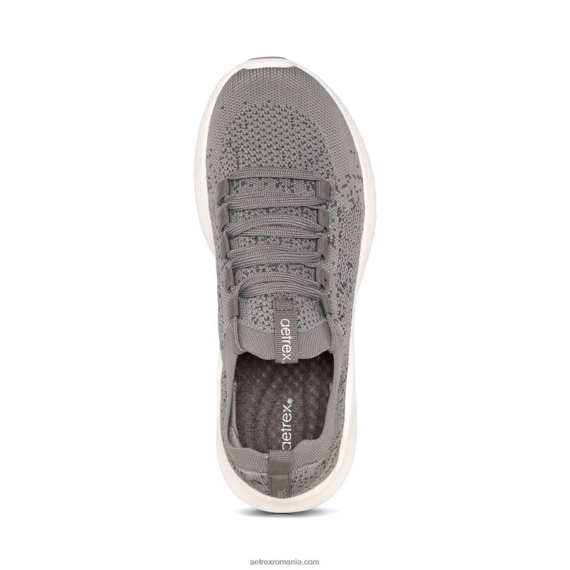 pantofi sport carly cu suport pentru arc femei Aetrex gri 2BV6V47