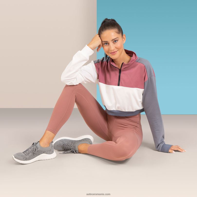 pantofi sport carly cu suport pentru arc femei Aetrex gri 2BV6V47