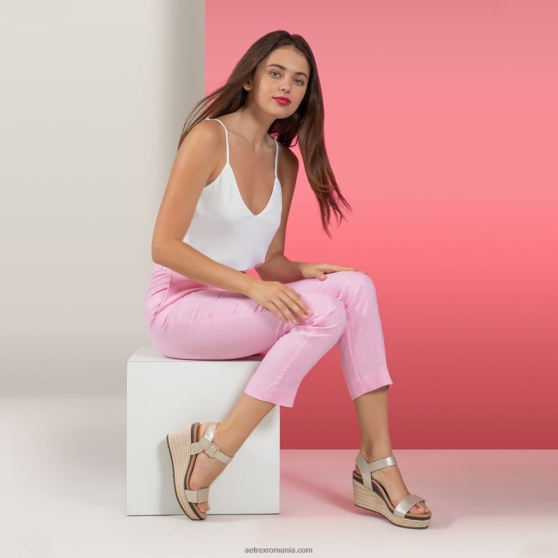 pană de espadrile cu bretele Sydney Quarter femei Aetrex Șampanie 2BV6V275