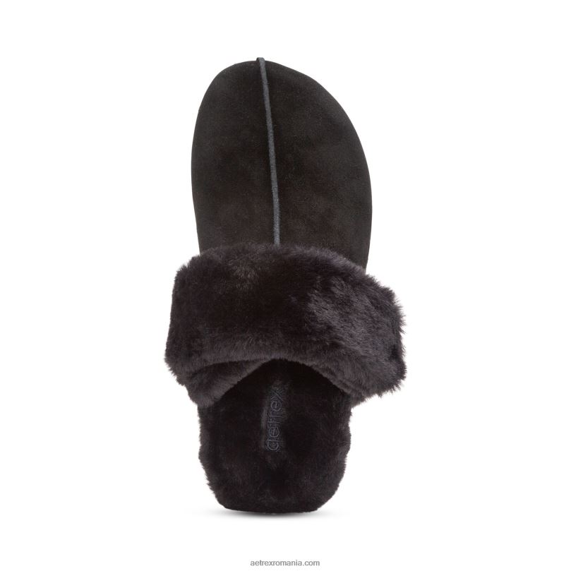 papuc de susținere a arcului arianna femei Aetrex negru 2BV6V119