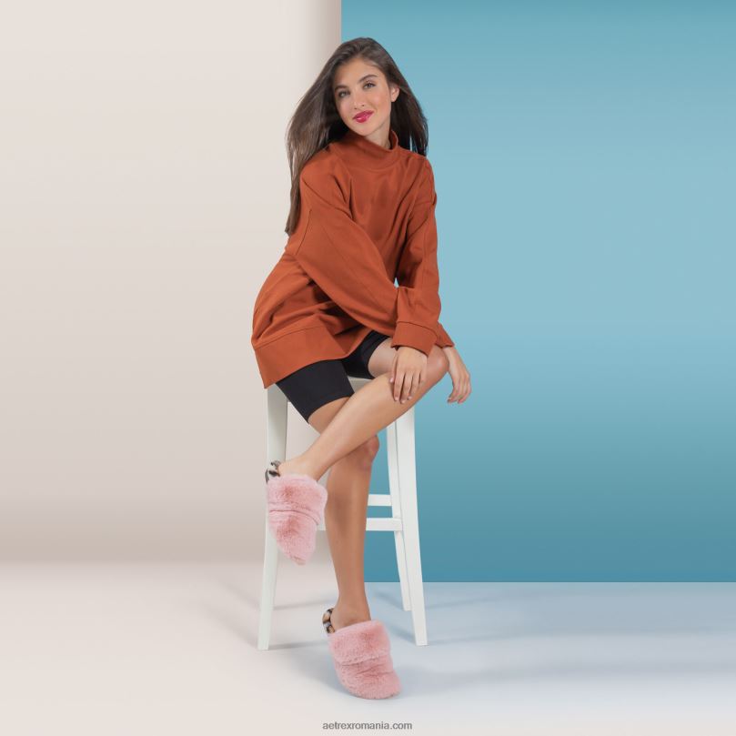 papuc de susținere a arcului cețos femei Aetrex roz 2BV6V237