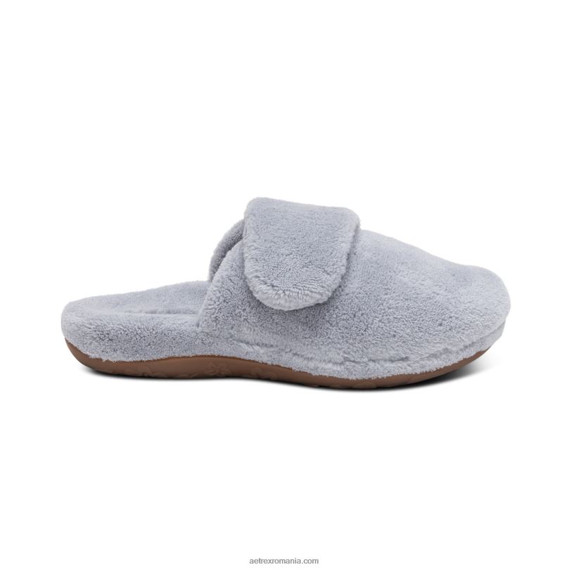 papuc mandy cu vârf închis femei Aetrex gri 2BV6V182