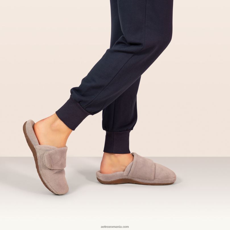 papuc mandy cu vârf închis femei Aetrex gri 2BV6V182