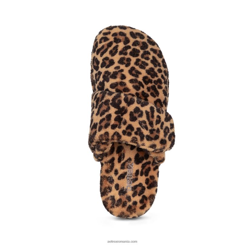 papuc mandy cu vârf închis femei Aetrex leopard 2BV6V20