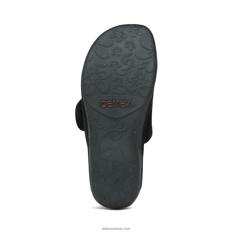 papuc mandy cu vârf închis femei Aetrex negru 2BV6V32