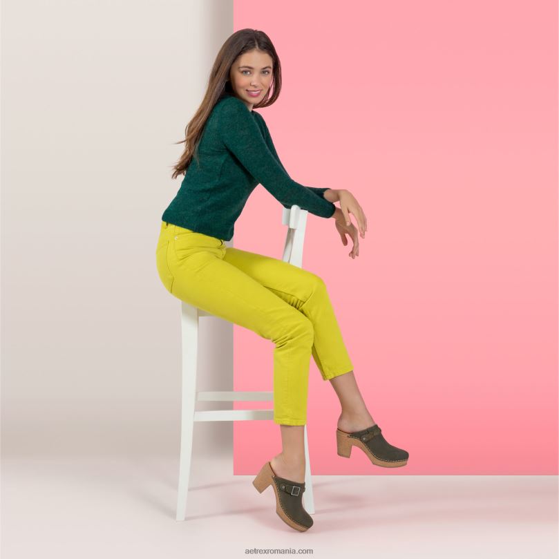 sabot corey femei Aetrex măsline 2BV6V143