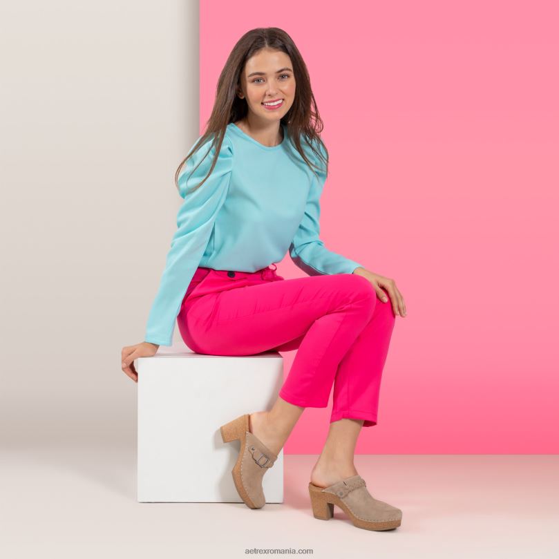 sabot corey femei Aetrex taupe 2BV6V42