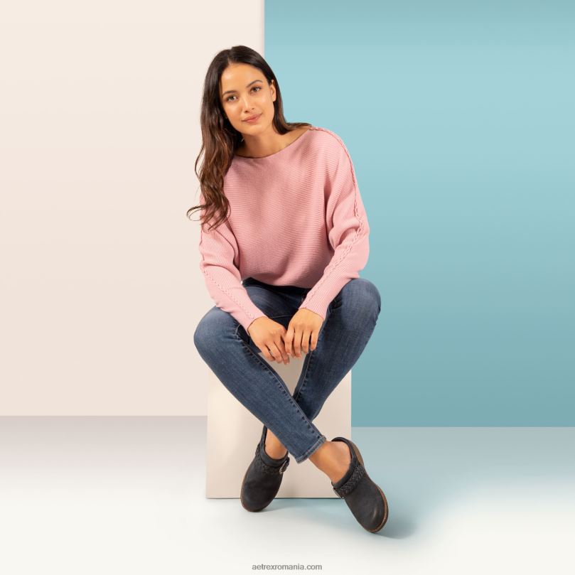 sabot de confort libby femei Aetrex lână neagră 2BV6V159