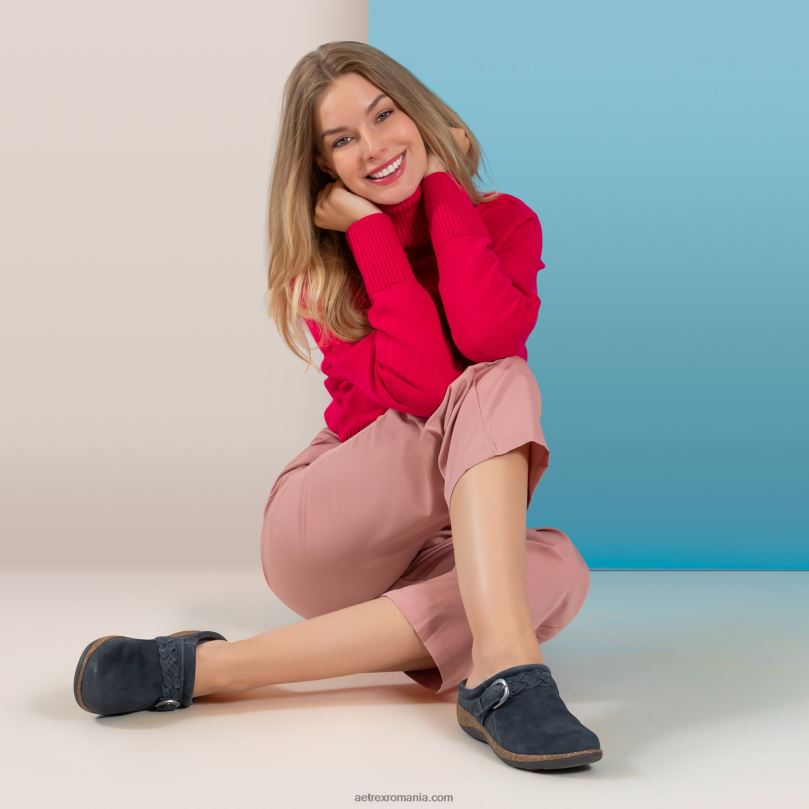 sabot de confort libby femei Aetrex marina 2BV6V120