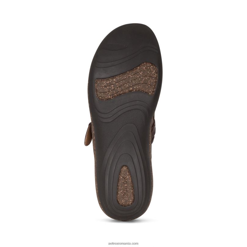 sabot de confort libby femei Aetrex maro 2BV6V41