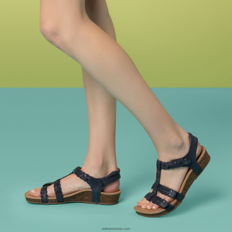 sandale gladiator reglabile reese femei Aetrex negru 2BV6V169