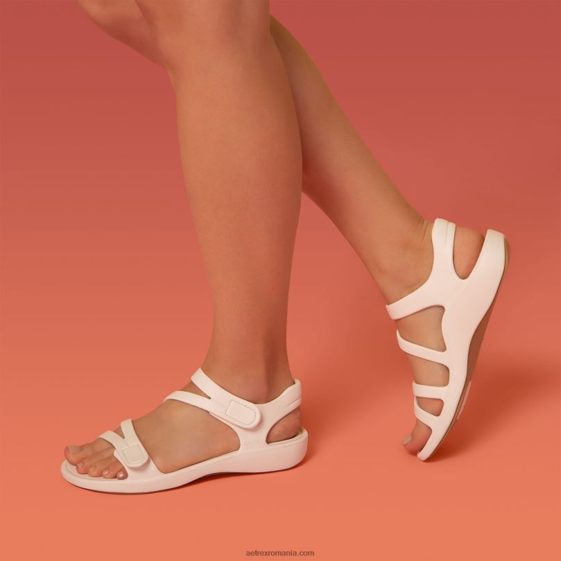 sandale sport jillian femei Aetrex alb 2BV6V164