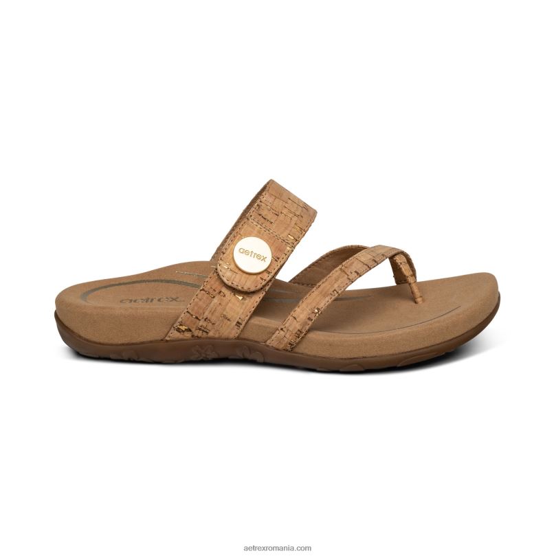 sandală glisante reglabilă izzy femei Aetrex plută 2BV6V215