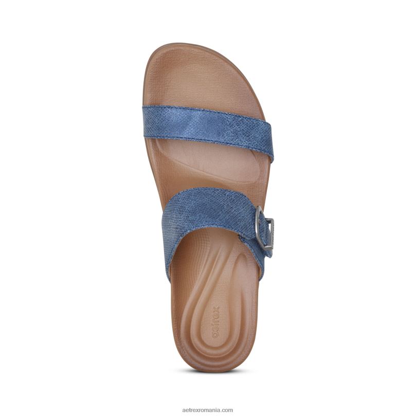 sandală mimi de susținere a arcului femei Aetrex marina 2BV6V113