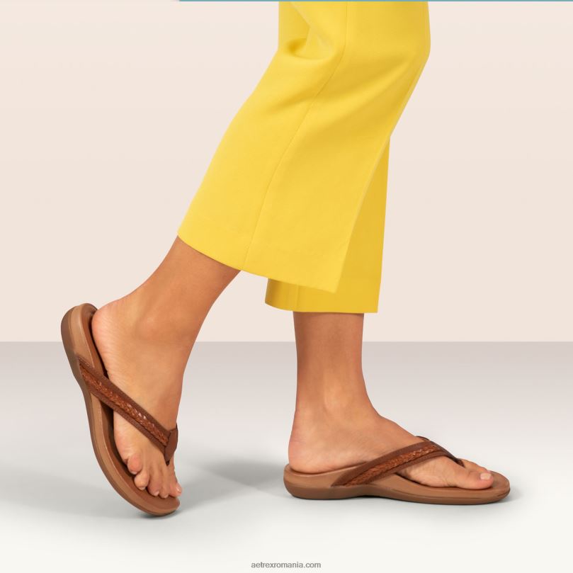 tanga împletită emmy femei Aetrex roșu 2BV6V90