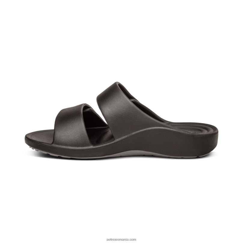 tobogane ortetice milos bărbați Aetrex negru 2BV6V321