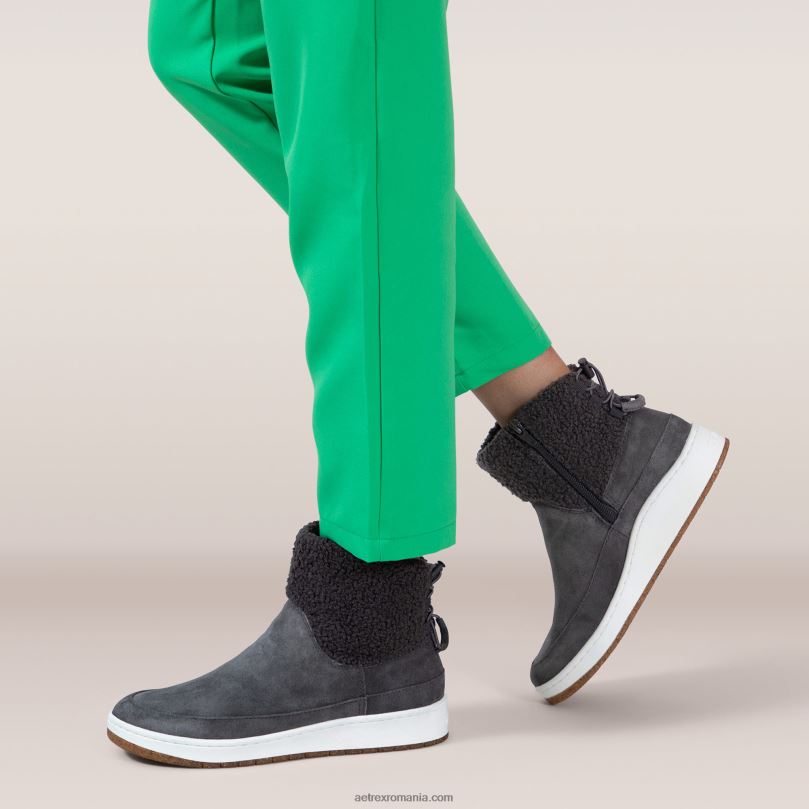 winnie boot femei Aetrex cărbune 2BV6V142